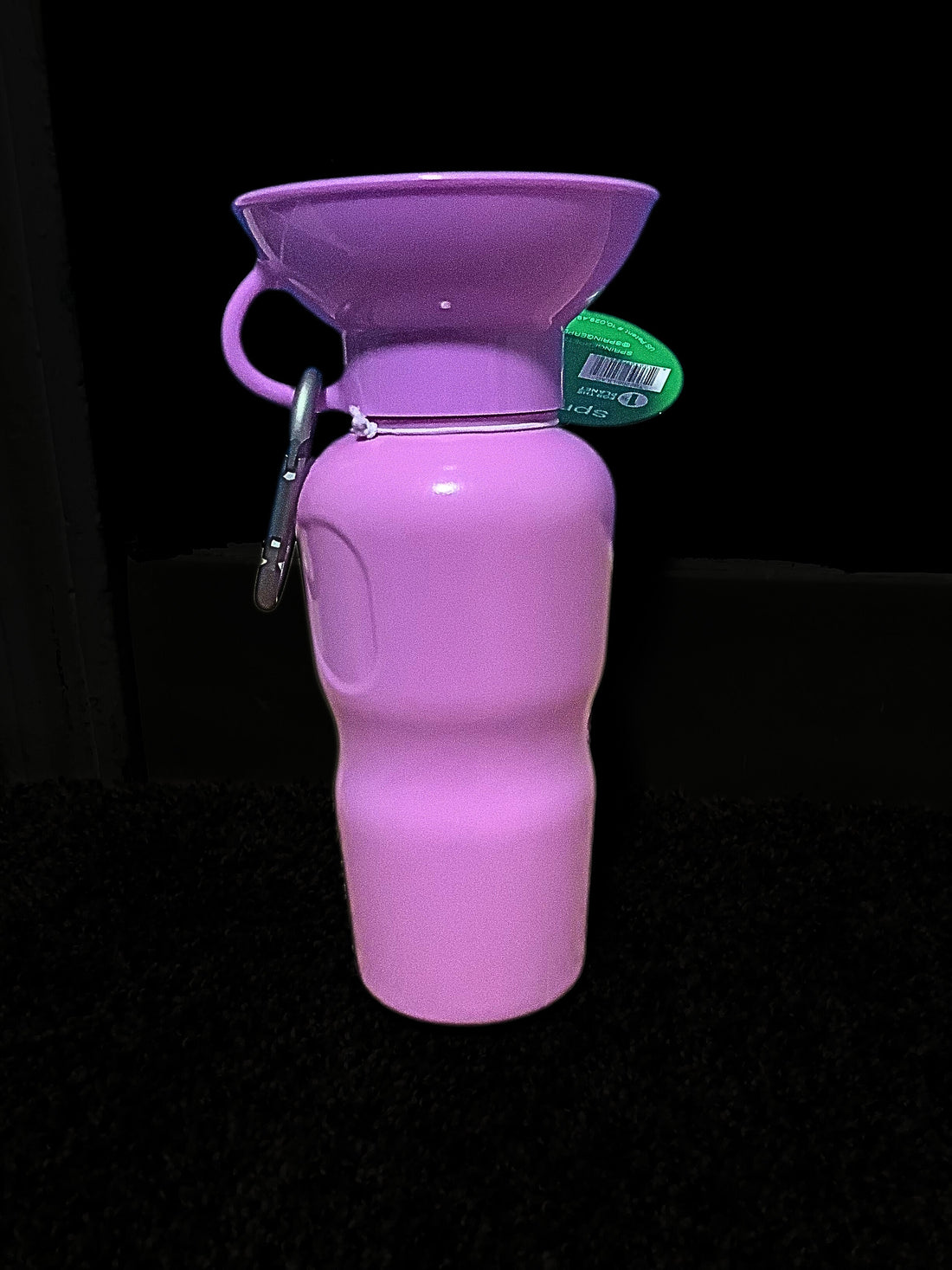 10% off dog water bottles now until DEC 5