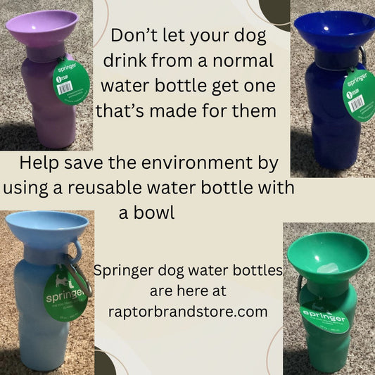Get your dog a water bottle just for them