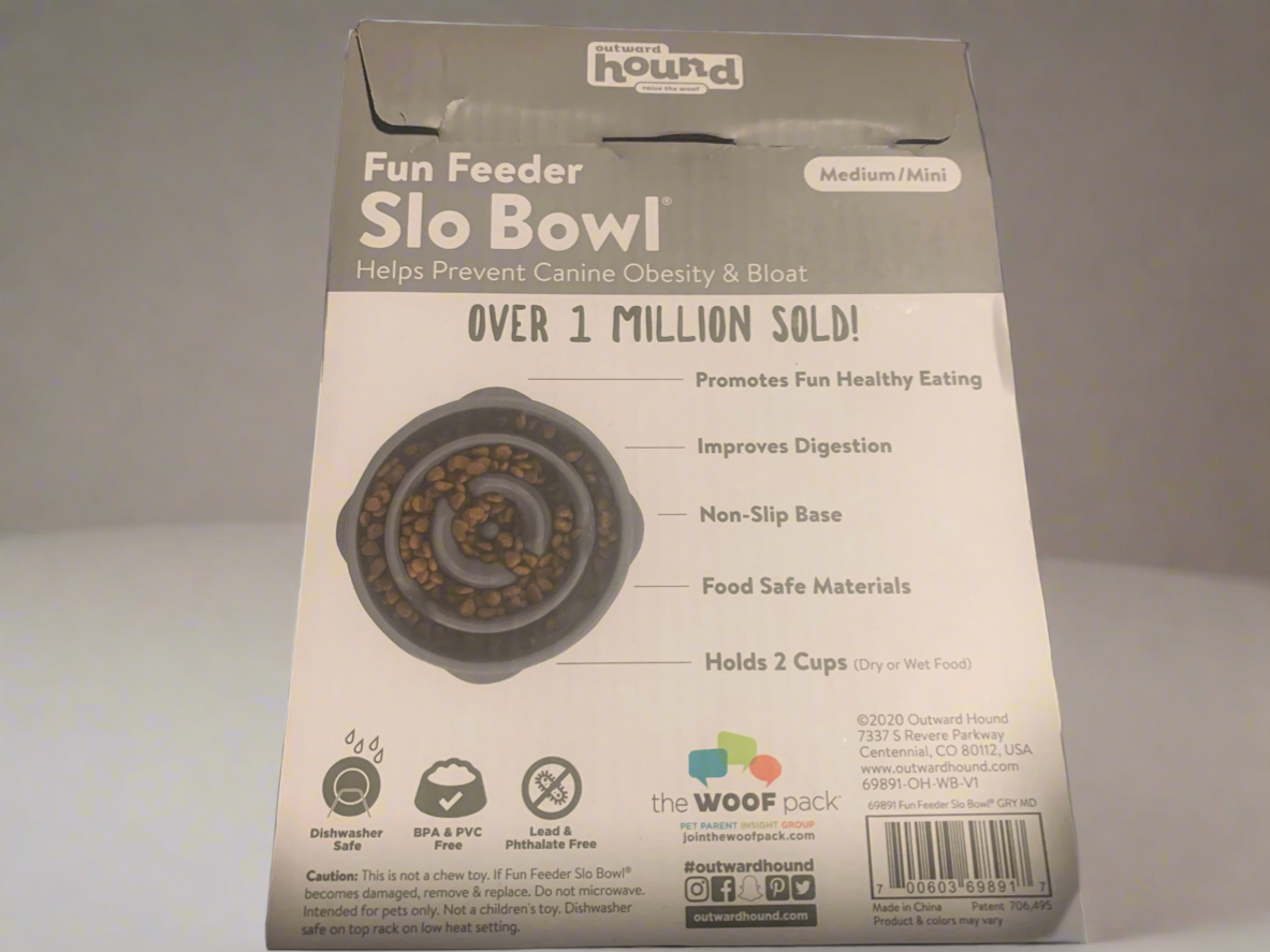 Slow Feeder Dog Bowl | Raptor Brand Store