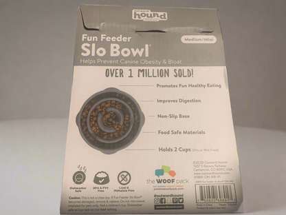 Slow Feeder Dog Bowl | Raptor Brand Store